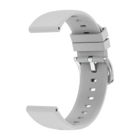 Exercise Heart Rate Meter Step Talk Music Full Screen Smartwatch (Option: Silverbracelet)