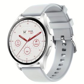Trendy Smart Watch, Smart Watch For Men And Women, Make,answer Calls, Wireless Smart Watch, Fitness Tracker With Calorie Tracker, Pedometer, Text (Option: Gray)